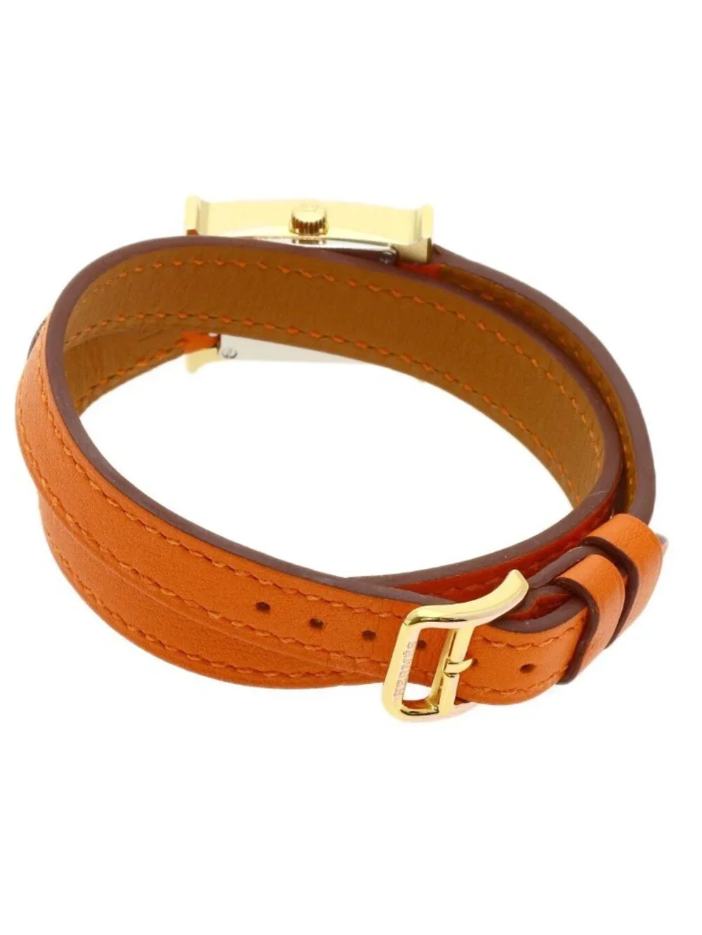 Hermes Watch Mini Double Tour Leather